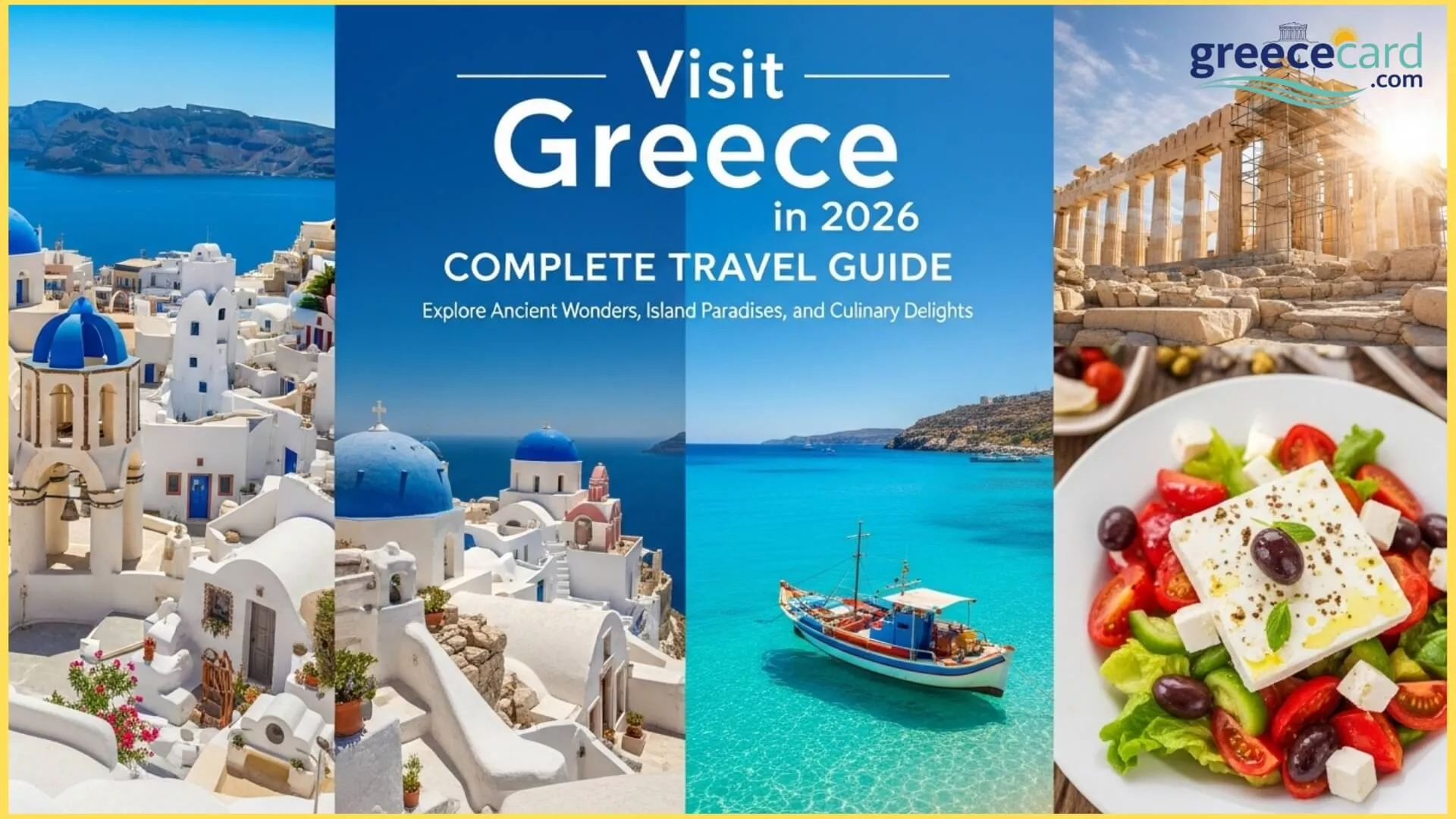 Visit Greece in 2026: Complete Travel Guide