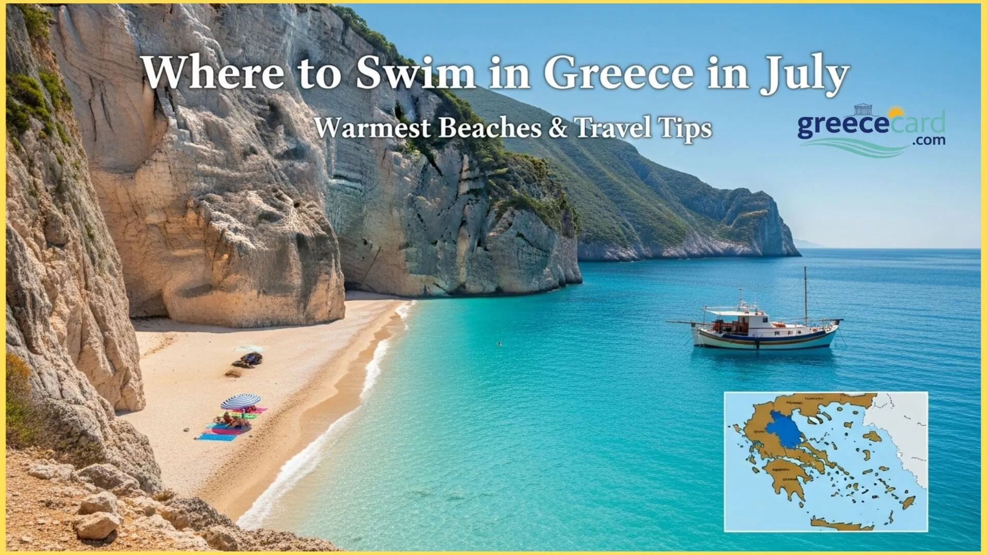 Where to Swim in Greece in July: Warmest Beaches & Travel Tips